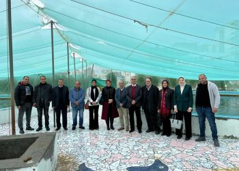 زيارة وفد الجامعة إلى المفرخ السمكي بالإسكندرية 7 زيارة وفد الجامعة إلى المفرخ السمكي بالإسكندرية