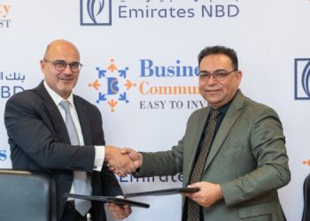 بنك الإمارات دبي الوطني – مصر يوقع مذكرة تفاهم مع بيزنس كوميونتي لدعم الشركات الصغيرة والمتوسطة