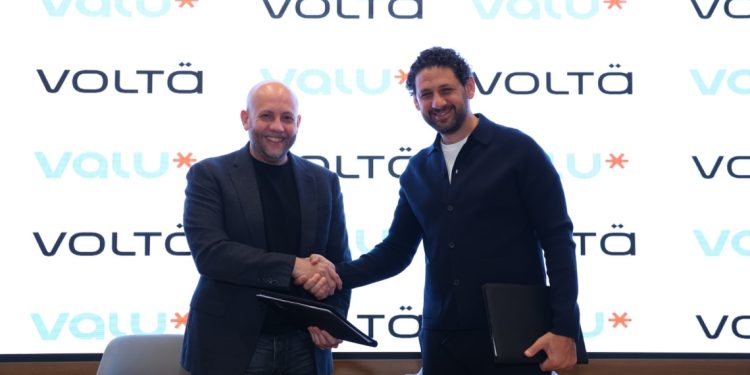 ڤاليو و «ڤولتة» توقعان اتفاقية شراكة لتمويل شراء السيارات الكهربائية الخضراء والمصنعة محليًا في مصر 1 ڤاليو و «ڤولتة» توقعان اتفاقية شراكة لتمويل شراء السيارات الكهربائية الخضراء والمصنعة محليًا في مصر